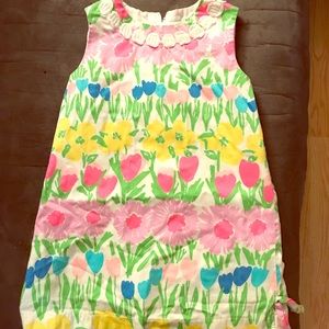 Girls Lilly Pulitzer shift dress size 4